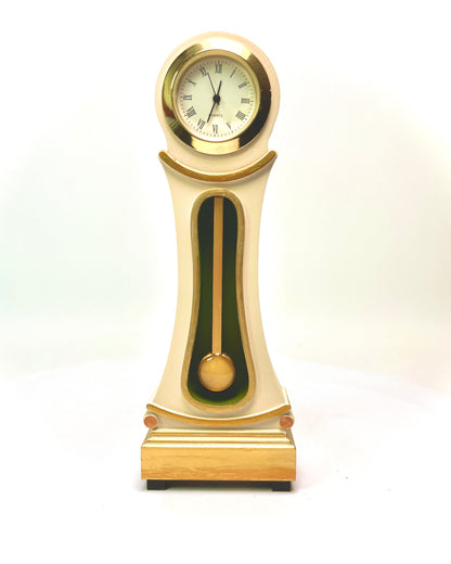 1:12 Dollhouse miniature Swedish Mora Dalarna longcase working clock - Various Colors