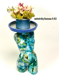 1:12 Dollhouse miniature woman's sculpture - various colors