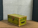 1:12 Dollhouse miniature hand painted travel luggage trunk chest various colors