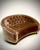 1:12 Dollhouse miniature modern sofa velvet - various colors