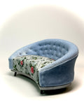 1:12 Dollhouse miniature modern sofa velvet - various colors