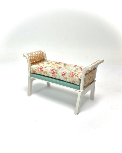 1:16 Dollhouse cane rattan pearl spring 24 furniture - Lundby