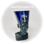 1:6 Dollhouse miniature Egyptian Nefertiti sculpture