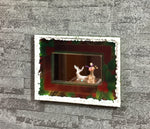 1:12 Dollhouse miniature Christmas wall mirror