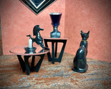 1:6 Dollhouse miniature Egyptian sculptures and candlestick